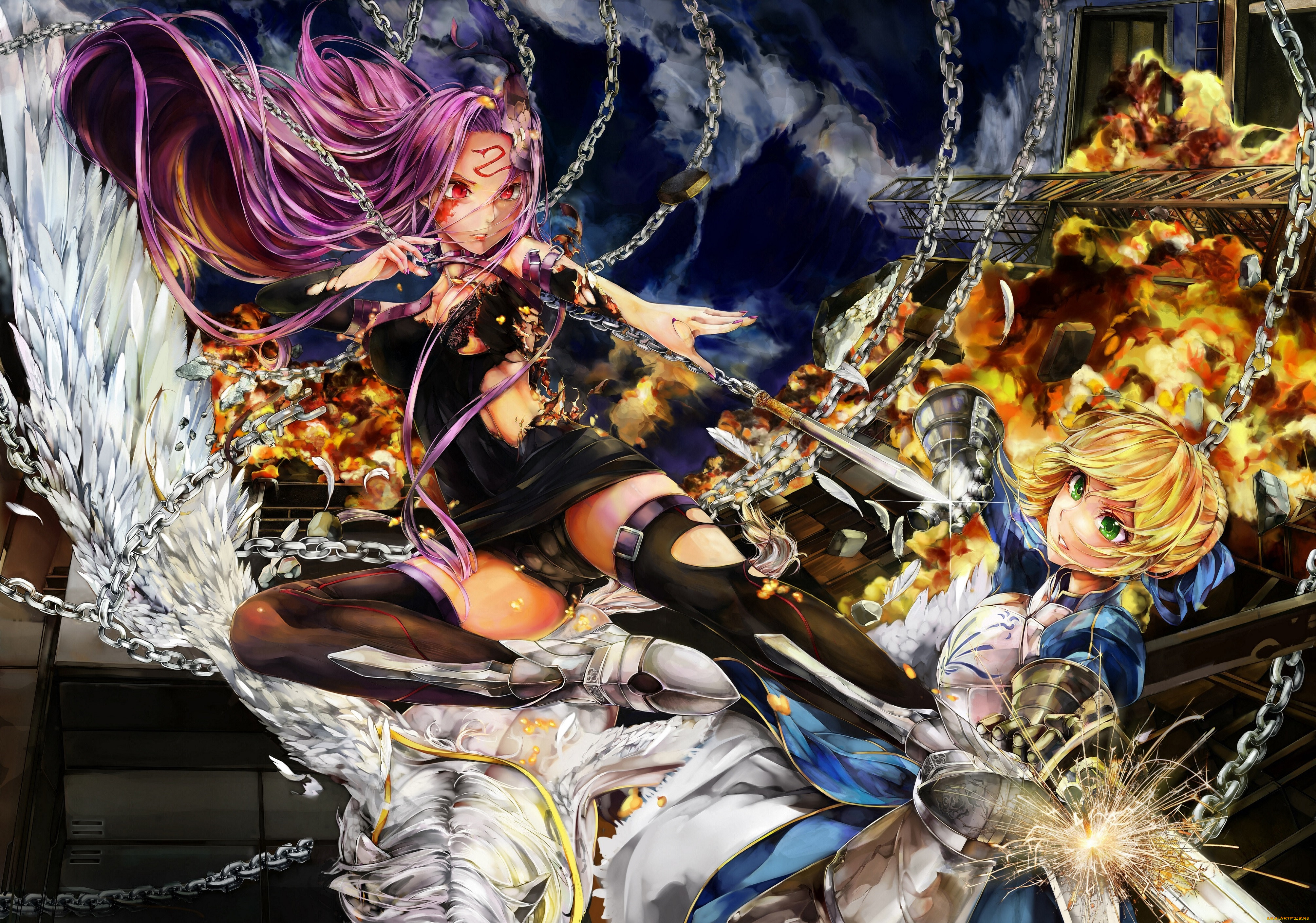 , fate, stay night, poyan, noken, saber, rider, , , , stay, night
